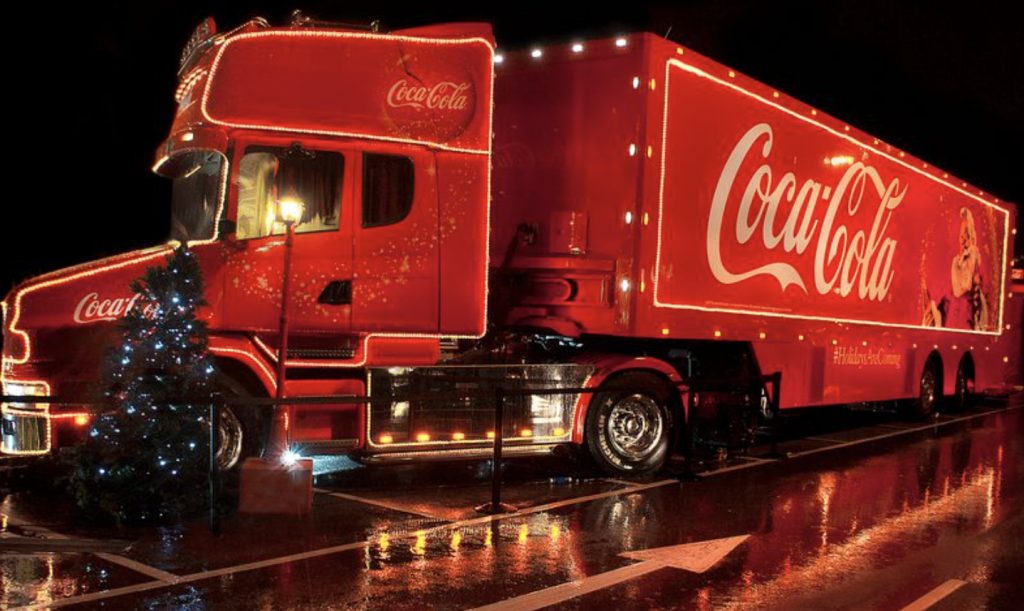 Coca-cola truck