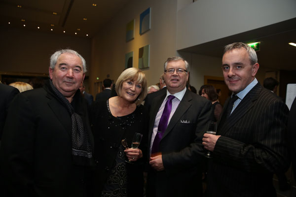 DocklandsBA Harry Crosbie, Accepts Lifetime Achievement Award at the third annual Docklands Business Awards Ceremony